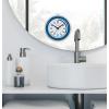 Bulova Shower Wall Clock, Model C4882 | Waterproof Design | Suction Cup Mount | Temperature Display | Easy-to-Read Digital Display