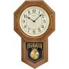 Bulova Thomaston Golden Mantel Clock, Model C3545 | Elegant Design | Gold-Tone Finish | Quartz Movement | Decorative Dial | Battery Operated
