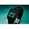 Bulova Mens LED Computron D-Cave Special Edition Black IP and Silicone Strap Watch, Transparent Mineral Crystal Style: 98C140