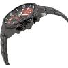 Bulova Men’s Marine Star Chronograph Watch, 43mm(Grey Ion-Plated/ Red Dial)