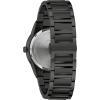 Bulova Mens Modern Millenia Black Ion Plated Stainless Steel 2-Hand Quartz Watch, Black Dial Style: 98a313