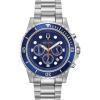 Bulova Classic Chronograph Mens Stainless Steel(Silver Tone)