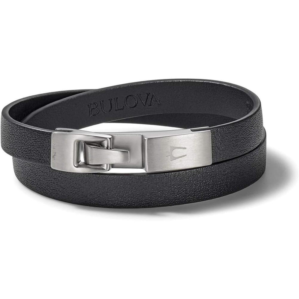 imageBulova Mens Classic Wrap Bracelet