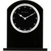 Bulova B5010 Ebony Crystal Desk Clock, Black