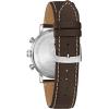 Bulova Frank Lloyd Wright Coonley House 6-Hand Chronograph Quartz Watch, Brown Leather Strap Style: 96B367