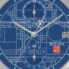 Bulova Frank Lloyd Wright Coonley House 6-Hand Chronograph Quartz Watch, Brown Leather Strap Style: 96B367