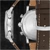 Bulova Frank Lloyd Wright Coonley House 6-Hand Chronograph Quartz Watch, Brown Leather Strap Style: 96B367