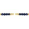 Bulova Jewelry Men’s Classic Beaded Navy Fresh Water Pearls, Sterling Silver Beads accented with Diamonds, and Gold-tone Hexagonal Spheres Bracelet, Length 8.5″ Style:BVB1049-YSSC5FWP