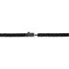 Bulova Jewelry Men’s Classic Black Ruthenium Plated Sterling Silver Tennis Bracelet with 5mm Black Spinel(8 inches)