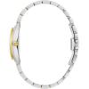 Bulova Ladies’ Classic Diamond Quartz Two-Tone Stainless Steel Watch, Silver Dial Style:98R296
