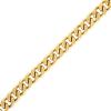 Bulova Men’s Jewelry Classic Gold Tone Curb Chain Bracelet, Stainless Steel 10MM Bracelet(8.0MM)