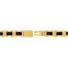 Bulova Men’s Jewelry Icon Stainless Steel and Black Ceramic(Gold Tone)