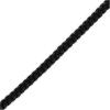 Bulova Men’s Jewelry Marine Star Black Leather Braided Bracelet(Large 8.5″)