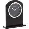 Bulova B5010 Ebony Crystal Desk Clock, Black
