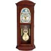 Bulova Litchfield Large Regulator Wall Clock, Model C4332 | Classic Pendulum Design | Harmonic Hourly Chime | Brown Cherry Finish