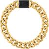 Bulova Men’s Jewelry Classic Gold Tone Curb Chain Bracelet, Stainless Steel 13MM Bracelet, 8.5″ Style:BVB1084-GOSTNA
