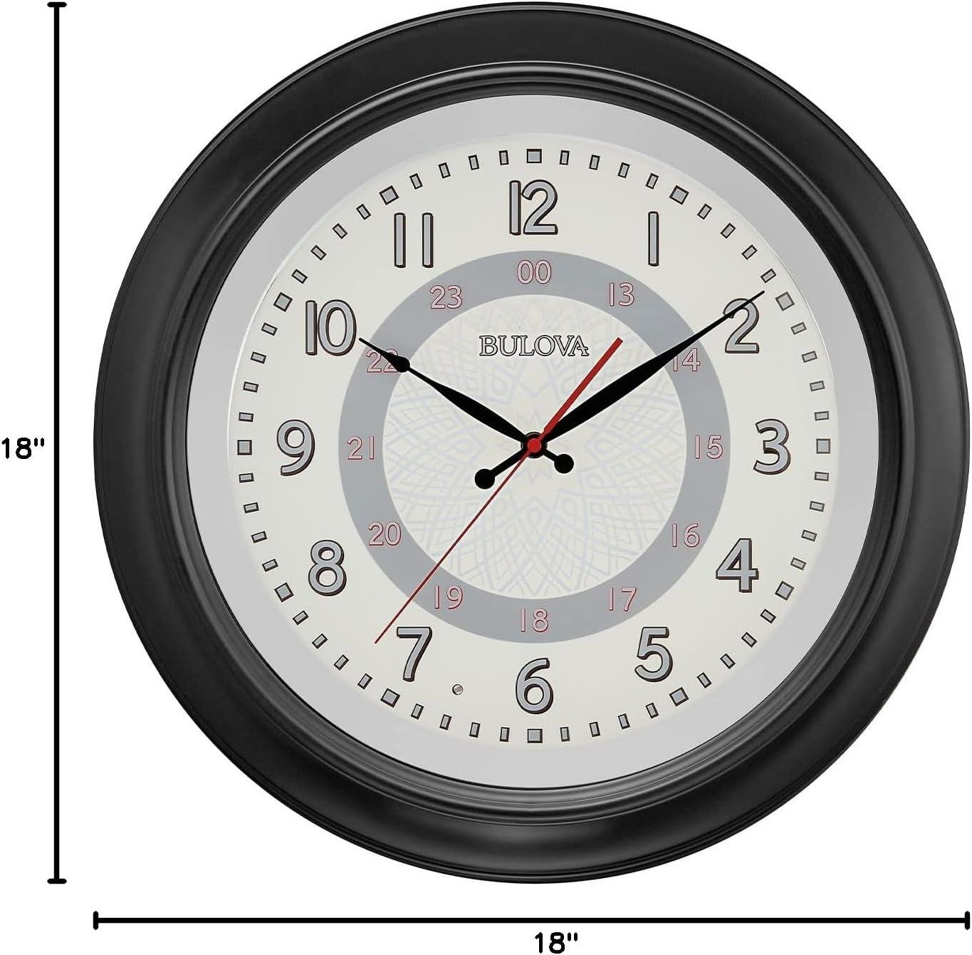 imageBulova Clocks C3386 Lighted Dial First Responder Military Time