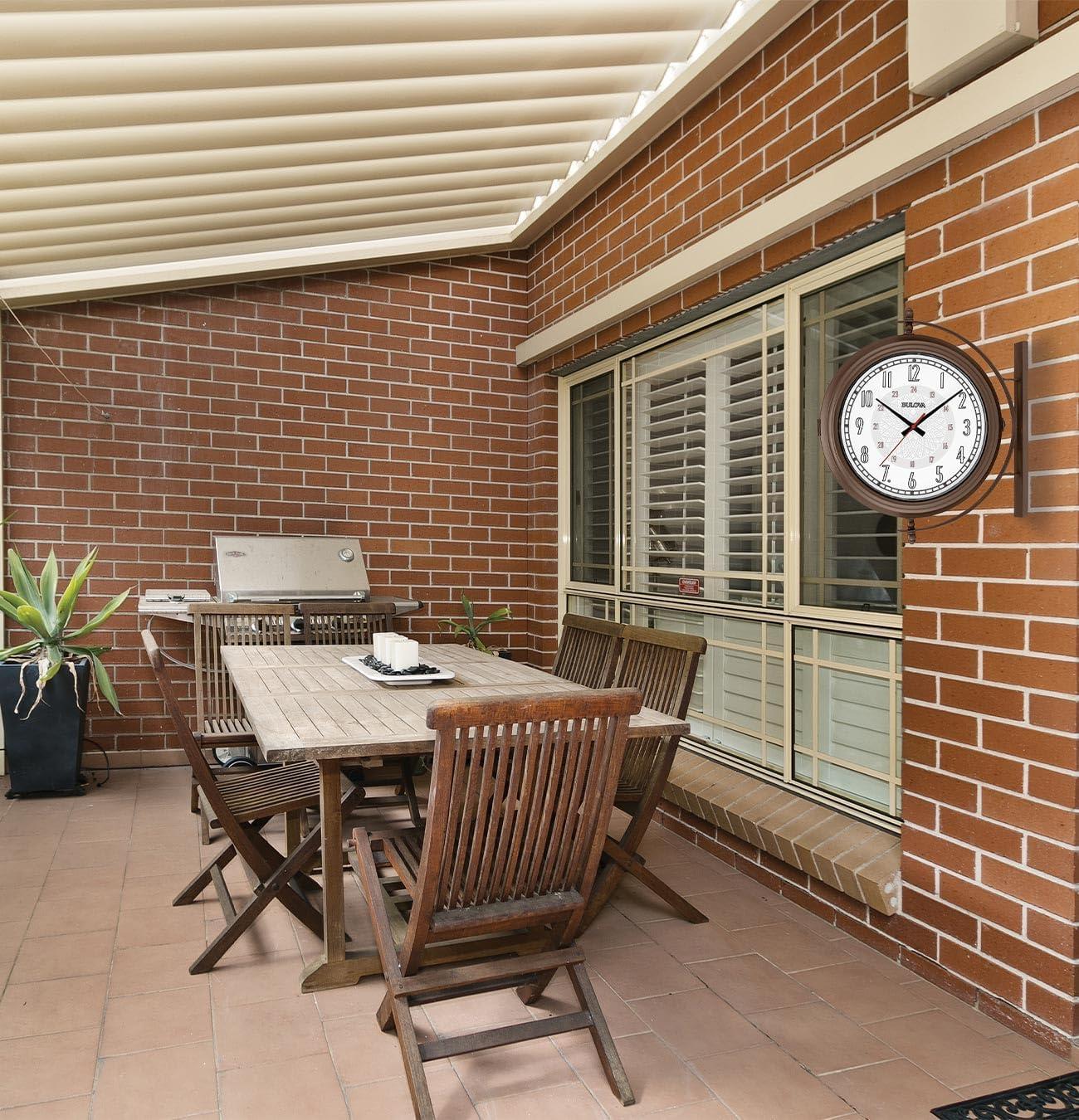imageTown Crier Double Sided Outdoor Clock by Bulova