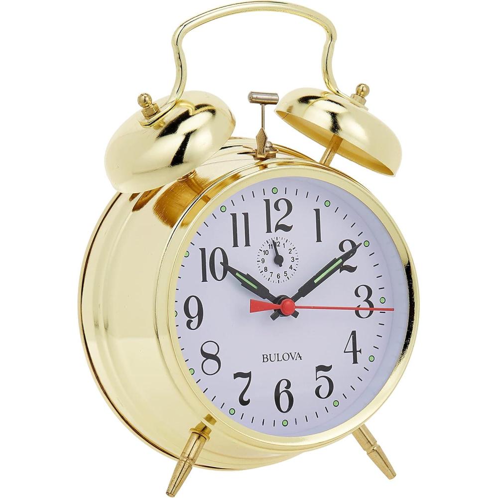 imageBulova B8124 Bellman Clock Brass Finish