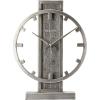 Bulova B1864 Streak Tabletop Clock, Aged Silver-Tone 2.63 x 12 x 16