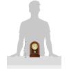 Bulova B7467 Hardwick Mantel Clock | Traditional Hardwood Case with Walnut Finish | Roman Numerals | Elegant Timepiece for Home or Office(Walnut Brown)