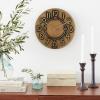 Bulova C3333 Exhibition Frank Lloyd Wright Wall Clock