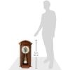Bulova C4331 Hartwick Chiming Clock, Walnut 29.75 x 14 x 5.5