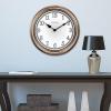 Bulova C4826 Light Time Wall Clock, Champagne
