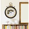 Bulova Clocks C3390 Conductor, Wall Pocket Watch, Moving Gears