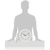 Bulova Cubicle Wall Clock, 10.25″, White (C4831)