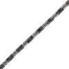Bulova Jewelry Men’s Classic Cylinder Shaped Labradorite and Wavy Stacked Hematite Beaded Bracelet, Length 8.5″ Style:BVB1026-WSBF