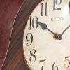 Bulova Norwalk Mantel Clock, Model B1515 | Elegant Design | Walnut Finish | Quartz Movement | Decorative Dial | Battery Operated