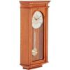 Bulova C4419 Manorcourt Chiming Clock, Golden Oak Finish