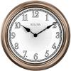 Bulova C4826 Light Time Wall Clock, Champagne
