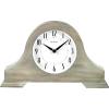 Bulova Clocks B1932 Peterborough, Warm Gray Finish, Chime, Tambour Style, Vintage Home Décor