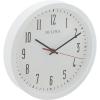 Bulova Cubicle Wall Clock, 10.25″, White (C4831)
