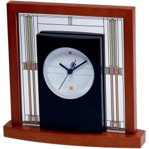 Bulova B7756 Willits Frank Lloyd Wright Table Clock