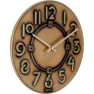 Bulova C3333 Exhibition Frank Lloyd Wright Wall Clock