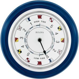 Bulova Lighted Digital Clock, Model C4891, Modern Design, Nightlight Feature, Easy-to-Read Display, Battery Operated