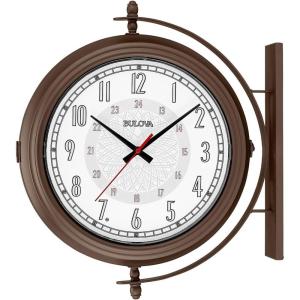 Town Crier Double Sided Outdoor Clock by Bulova