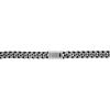 Bulova Men’s Jewelry Classic Dual Surface Blue IP and Brushed Stainless Steel Curb Chain Neclace and Bracelet Set Style: BVS1000-SLSTNA