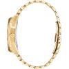 Bulova Ladies Curv Quartz Diamond Stainless Steel Bracelet Watch(Gold-Tone/Silver-White dial)