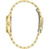 Caravelle Ladies Quartz Dress Watch, 28mm Stainless Steel Case(Gold-Tone & Champagne Dial)