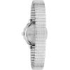 Caravelle Ladies Quartz Vintage Classic, Stainless Steel Case & Expansion Band with a Silver-White Dial(Silver-Tone)