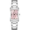 Caravelle by Bulova Ladies’ Dress 3-Hand Quartz Watch, Rectangle Case, Roman Numeral, Curved Mineral