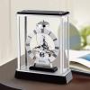 Bulova B2023 Vantage Tabletop Clock, Black