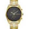 Caravelle Men’s min/ Max 6-Hand Chronograph Watch, Gold-Tone Stainless Steel, 44mm (Model: 44A113)