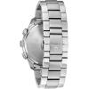 Bulova Men’s Classic Wilton 3-Hand Chronograph, Luminous Hands, Roman Numeral Markers Domed Mineral Crystal, 43mm, Stainless Steel/Black Dial