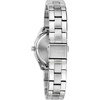 Caravelle by Bulova Ladies’ Petite Sport 3-Hand Date Watch, Crystal Accents, Arabic Markers, 28mm(Silver/Pink)