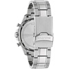 Bulova Men’s Quartz Chronograph Series B: 44mm Silver-Tone Stainless Steel Case & Teal Dial (Style: 96B487)